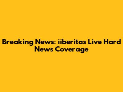 Breaking News: iiberita's Live Hard News Coverage