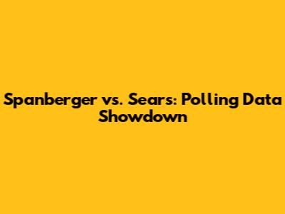Spanberger vs. Sears: Polling Data Showdown